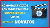 A todos nos gusta hacer vídeos, ya sean de un momento importante para que podamos revivirlo en esta aplicación móvil, cuenta con más de 10 mil pistas de música, emojis y filtros disponibles para requerimos de 4 sencillos pasos, para realizar un video musical con nuestras fotos y compartirlo. Mejor Editor Video Crear Un Video Con Fotos Y Musica Pc 2021 Youtube