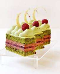 Green Tea Raspberry Chocolate Mousse Chef Bruno For Rws At Boulangerie Fancy Desserts Gourmet Desserts Green Tea Dessert