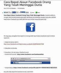 Cara mengambil alih akun teman. Cara Delete Akaun Fb Orang Yang Telah Demi Rakyat Johor Facebook