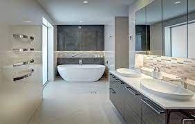 This updated bathroom style includes elements with a more innovations in bath fixtures and furniture are advancing the comforts and design elements you can include in your bathroom. 20 Beige Bathroom Designs Ideas Design Trends Premium Psd Vector Downloads