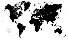 Earth day man save green planet environment. Vector World Map Version 2 1