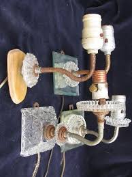 Get it as soon as wed, jun 23. Vintage Glass Wall Lamp Sconces Sconce Light Lot For Restoration Or Parts