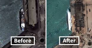 Die explosion in beirut ereignete sich am 4. 5 Satellite Images Of Beirut Reveal Just How Vast The Damage Caused By The Recent Explosion Is Bored Panda