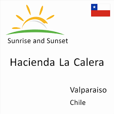 Municipio de la calera se cuadra con la gente y entrega 600 cajas de mercadería. Sunrise And Sunset Times In Hacienda La Calera Valparaiso Chile