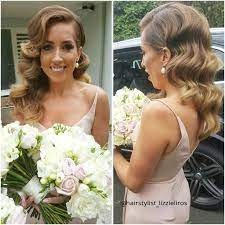 Bridesmaids Hollywood Waves Hairstyle Bridesmaids Hairstyle Hollywood Waverhairstyles Waves Bridal Hair Inspiration Bride Hairstyles Hollywood Curls