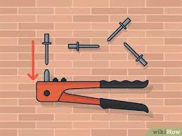 How to use a pop rivet gun tool. 3 Ways To Use A Rivet Gun Wikihow