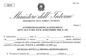 Zona rossa a santo stefano: Zona Rossa Scarica Qua Il Modulo Di Autocertificazione Per Spostamenti Strill It