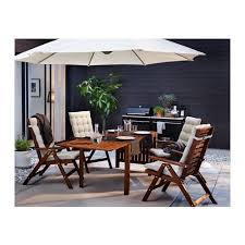 Applaro Reclining Chair Outdoor Brown Foldable Brown Stained Brown Ikea Ikea Garden Furniture Ikea Outdoor Outdoor Furnishings