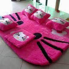 580.000 karpet bulu hello kitty set biasa harga karpet hello kitty murah ukuran karpet bulu hello kitty sekitar 150x200 cm bukan 1. Kasur Karpet Bulu Hello Kitty Kepala Kasur Karpet Karakter Surpet Hello Kitty Kepala Furniture Interior Rumah Tangga Bukalapak Com Inkuiri Com