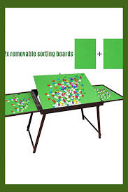 Us Stock Adults Kids Children Wooden Jigsaw Puzzle Table Large Portable Folding Table For Puzzle Games In 2020 Jigsaw Puzzle Table Puzzle Table Wooden Jigsaw Puzzles