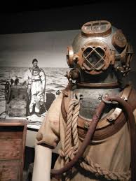 It is really thin and helps the suit just slide right on. I Want To Go Old School Diving Diving Helmet Diving Diver