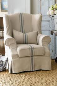 Slipcovered Tristan Chair Slipcovers For Chairs Modern Wingback Chairs Slipcovers