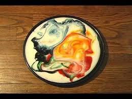 Using Milk And Food Coloring And Soap Steve Has Far Too Much Fun With This Popular Kids Science Experiment Science For Kids Science Experiments Kids Food Lab