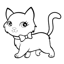 Dibujos Para Colorear De Gatitos