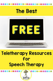 Free ipad apps for children with autism. The Best Free Teletherapy Websites Games And Materials For Speech Therapy With Kid Speech Therapy Autism Speech Therapy Activities Autism Speech Therapy Apps