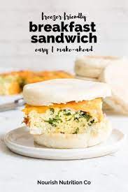 Frozen Breakfast Sandwich Recipe Breakfast Recipes Easy Delicious Sandwiches Make Ahead Breakfast