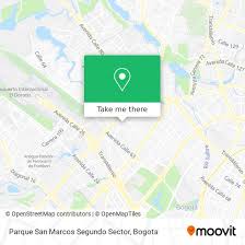 Cómo llegar a Parque San Marcos Segundo Sector en Engativá en autobús o  tranvía?