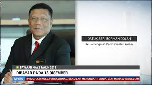 Selain daripada pegawai kerajaan, guru interim, pekerja sambilan harian (psh) & pesara kerajaan turut mendapat bantuan khas ini dalam pakej bantuan prihatin nasional ini. Bayaran Khas Penjawat Awam 18 Disember Mynewshub