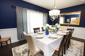 With as little time as most americans have to entertain, why, pray tell, would anyone need a dining room? A Touch Of Blue Formal Dining Room Transitional Dining Room New York By Tailored Interior Space Planning Decorating Llc Houzz