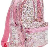 A Little Lovely Company Zainetto Glitter Rosa - Trasparente ...