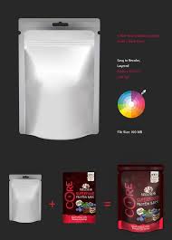 Free Sealed Food Pouch Psd Mockup Free Pouch Packaging Retail Packet Dizajn