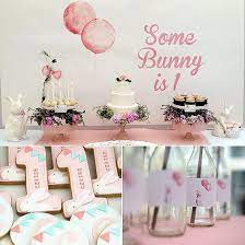 It S Party Time 43 Creative First Birthday Party Ideas Easter Birthday Party Bunny Birthday Party First Birthday Party Themes