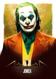 Which comedian inspired the joker's line, well, no one's laughing now? Joker 2019 Posterspy