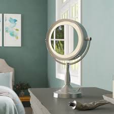 Darby Home Co Lighted Vanity Mirror Reviews Wayfair