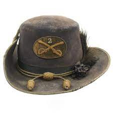 Original U S Civil War Union Officer Burnside Pattern Slouch Hat 2nd Cavalry Regiment Civil War Battle Of Fredericksburg Cavalry
