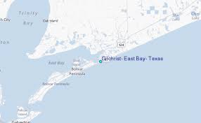Gilchrist East Bay Texas Tide Station Location Guide