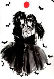 Gothic Anime Emo Pictures Vampire Kiss