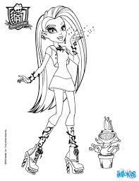 Monster High Coloring Pages Free Printable Orango Coloring