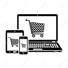 Tue, aug 3, 2021, 4:00pm edt Digital Gerate Mit Warenkorb Icons Online Shopping Symbole Lizenzfreie Fotos Bilder Und Stock Fotografie Image 82838857