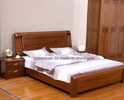 Hot Item Solid Wooden Bed Modern Double Beds M X2349 Bed Design Modern Modern Double Beds Wooden Bed