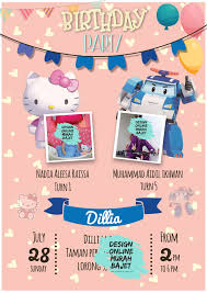 Unfortunately we're closed for six months. Buat Kad Jemputan Untuk Hari Jadi Kad Harijadi Online Facebook