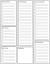 Printable Blank Grocery List Template Excel