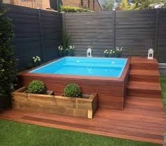Backyard Cozy Deck Designs Garten Small Whirlpool Whirlpool Garten Backyard Cozy In 2020 Kleiner Pool Design Pool Fur Kleinen Garten Kleiner Hinterhof Design