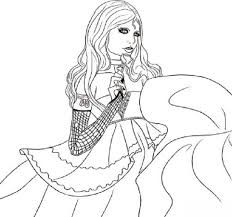 Vampire Anime Girls Coloring Pages Princess Coloring Pages Princess Coloring Coloring Pages For Girls