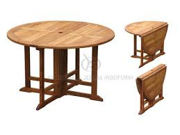 Round Gateleg Table 120cm