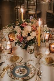 Candlelit Wedding Dinner Candlelit Wedding Vintage Wedding Decorations Floral Event Design