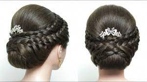 Easy Wedding Updo With Braids Bridal Hairstyle For Long Hair Tutorial Youtube Longeasyhairs Long Hair Tutorial Hair Tutorials For Medium Hair Hair Tutorial