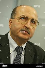Chairman of the Vimm Bill Dan Company Board of Directors David Yakobashvili  at a RIA Novosti news conference Stock Photo
