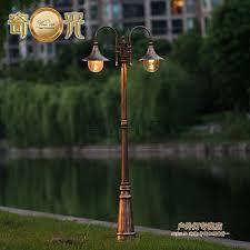 Europe Vintage Garden Outdoor Lights Fixture E27 Led Pole Light Garden Path Tall Column Waterproof Lighting Fitting Aluminum Waterproof Light Fittings Pole Lightgarden Pole Lights Aliexpress