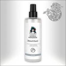 The transfer medium allows the pigment from the transfer fluid to remain on the skin after you remove the stencil. Tattoo Defender Stencil Clean 200ml Nordic Tattoo Supplies