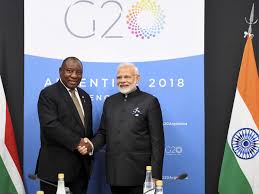 President cyril ramaphosa of south africa has arrived in maputo, the republic of mozambique, to participate in the extraordinary summit of the southern african development community (sadc). R Day Chief Guest Pm Modi Invites S African President Ramaphosa To Be 2019 Republic Day Chief Guest The Economic Times