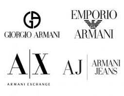 5 Big Fashion Brand Logos And The 21 Design Marketing Tips You Can Learn From Them Armani Logo Fashion Logo Branding Clothing Brand Logos