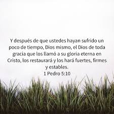 1 Pedro 5 10 Nueva Version Internacional Nvi Versiculo De La Biblia Palabra De Dios Mensajes Biblicos