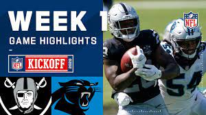 Panthers_vs_raiders_ streams live on twitch! Raiders Vs Panthers Week 1 Highlights Nfl 2020 Youtube