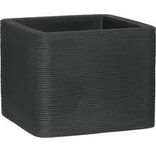 Geli e&k pflanztopf unterschiedliche größen und farben blumentopf übertopf. Pflanztopf Geli Rillen Kunststoff 30x30x26 Cm Anthrazit Bei Hornbach Kaufen