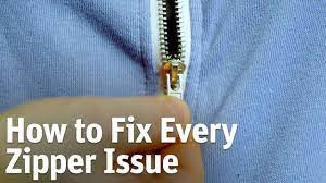 How To Fix Every Zipper Issue - Youtube